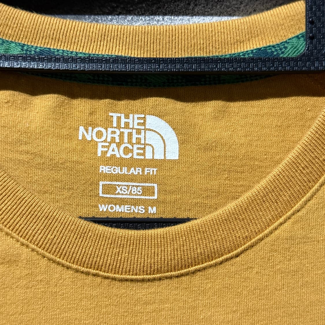 노스페이스 올드스쿨 배색 딱붙핏 레글런 반팔 티셔츠 상품이미지5