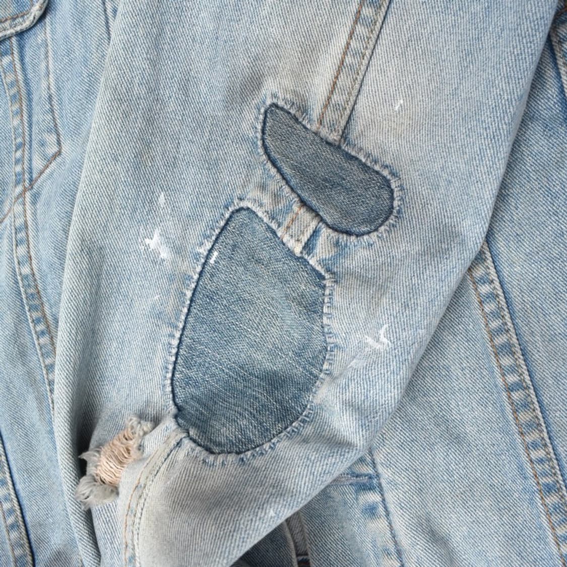 리바이스 하드페이드 핸드커스텀 데님자켓 M 상품이미지6
