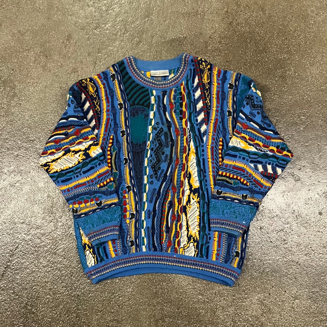 빈티지 울 케이블 니트 (110) 상품이미지3