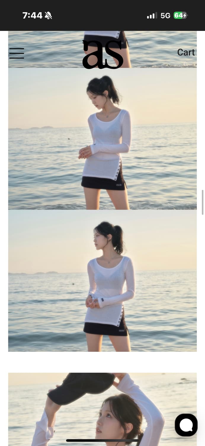 애즈온 버튼티 상품이미지8