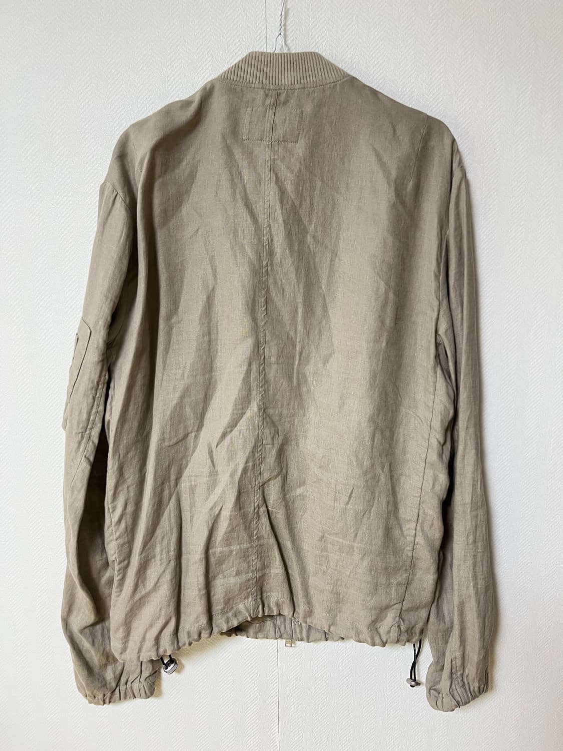 올세인츠 린넨 봄버 자켓 m 상품이미지5