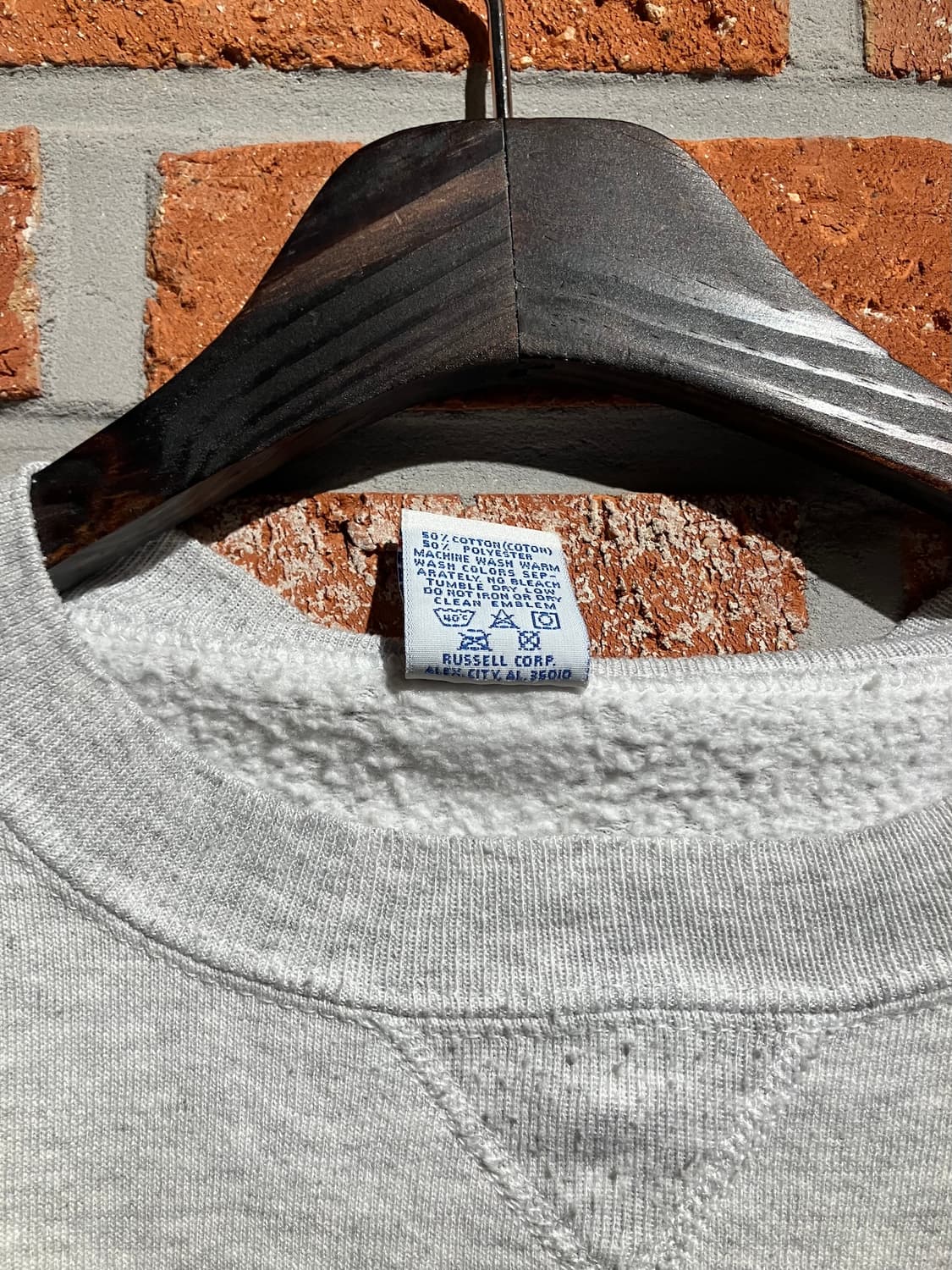 90s USA 빈티지 러셀 플레인 스웻 셔츠 맨투맨 상품이미지6