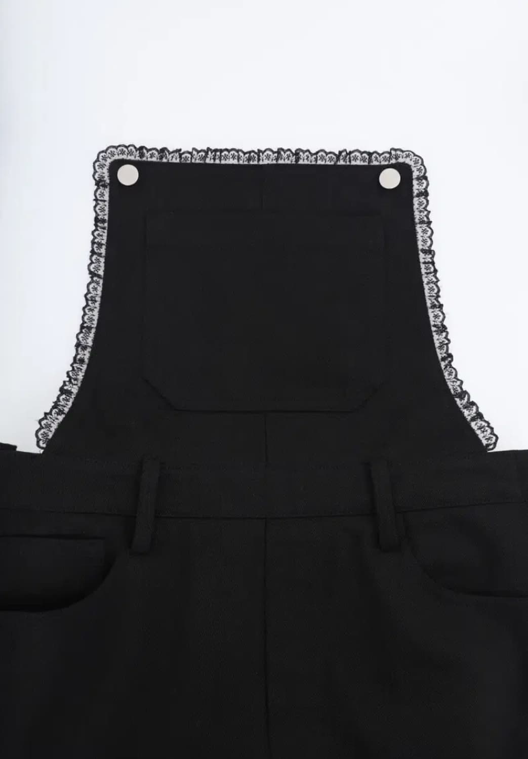 크로쉐안트 오버롤 블랙 상품이미지3