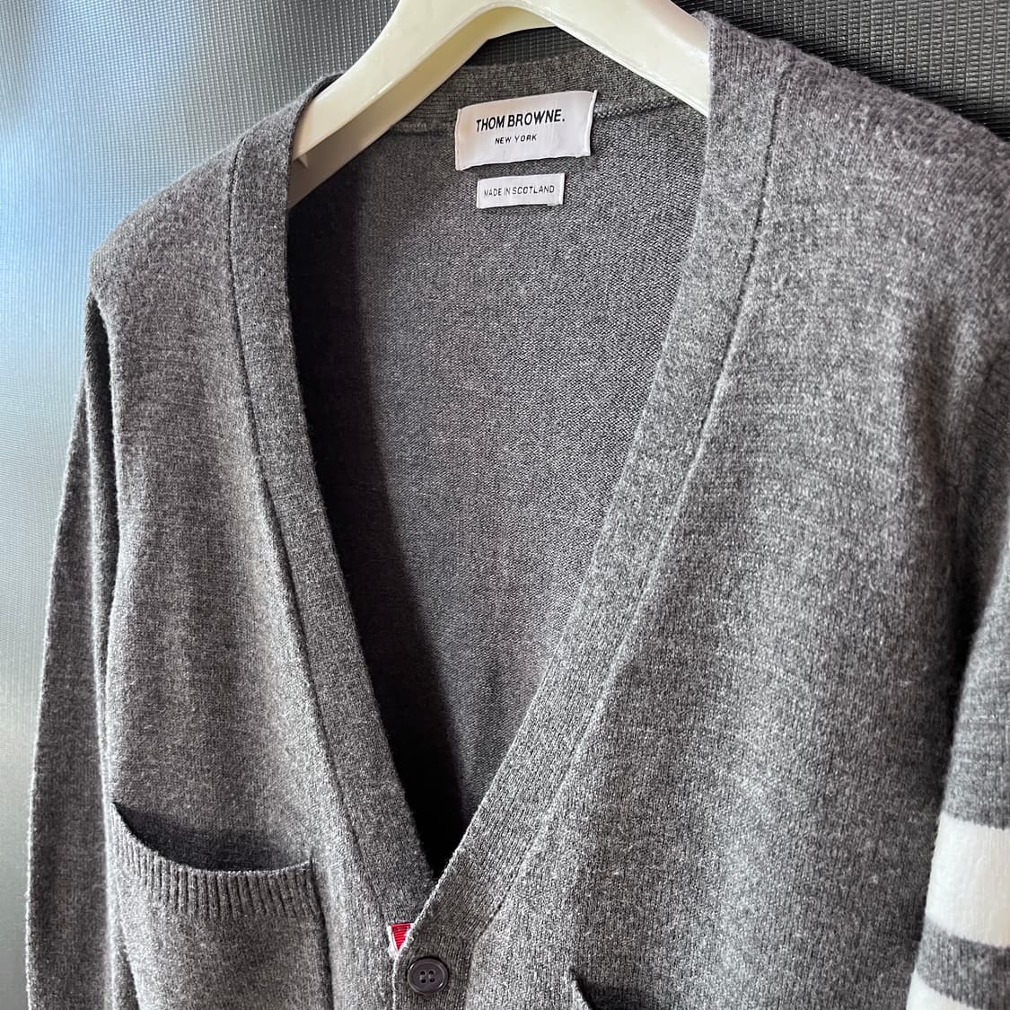 톰 브라운 스코틀랜드 메이드 메리노울 니트 가디건 상품이미지3