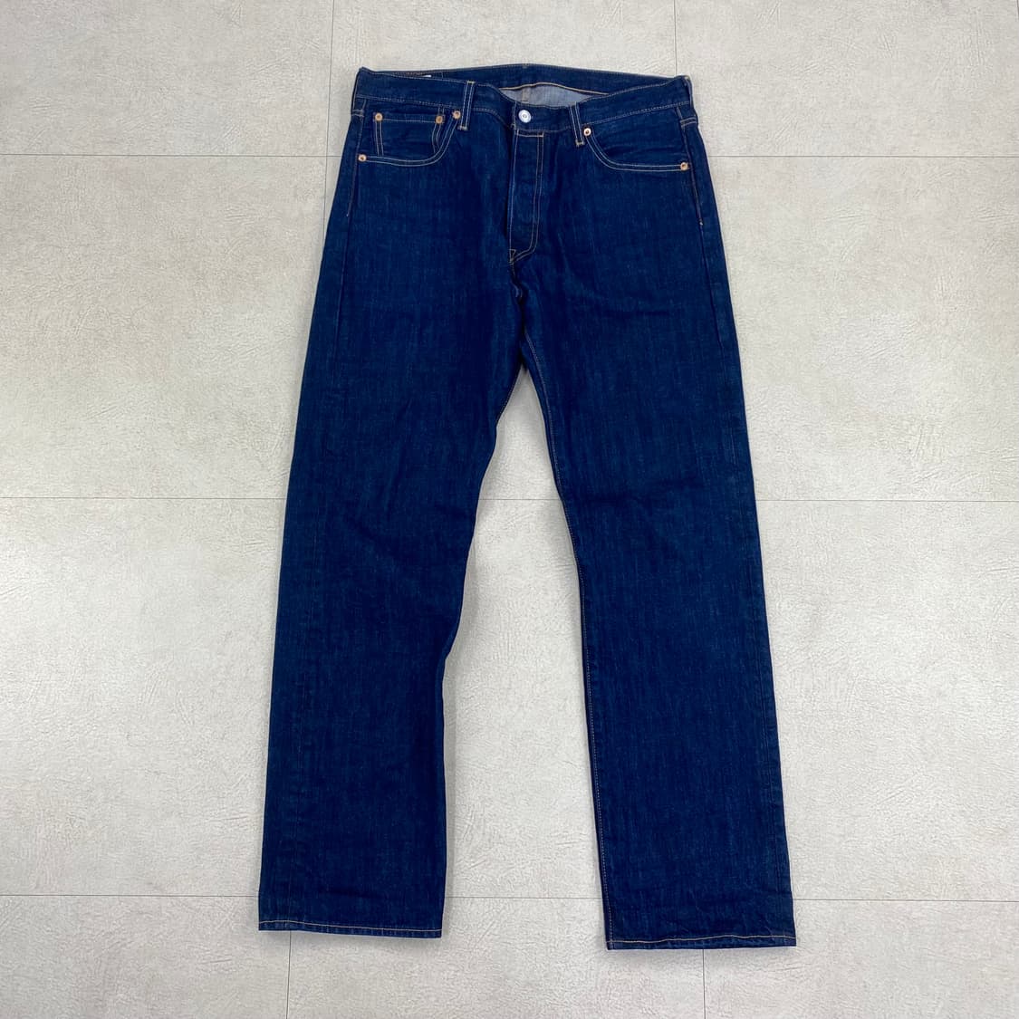 리바이스 프리미엄 빅E 501 진청 데님 진(34) 상품이미지2