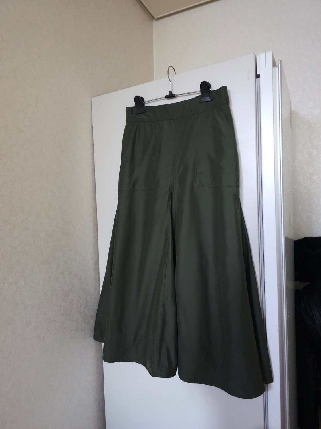 it MICHAA 카키 롱 스커트 상품이미지1