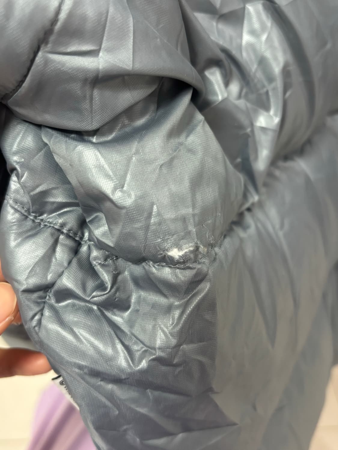 더바이닐하우스 REVERSIBLE PADDED JACKET GREY/M 상품이미지4