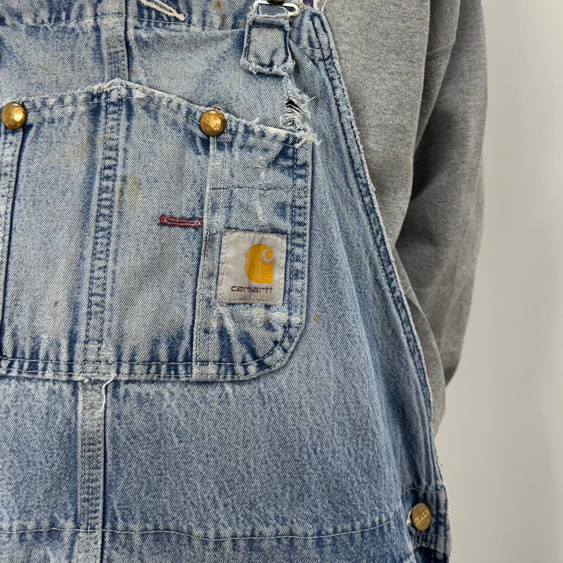 90‘s🇺🇸 Carhartt Work Overall 상품이미지5