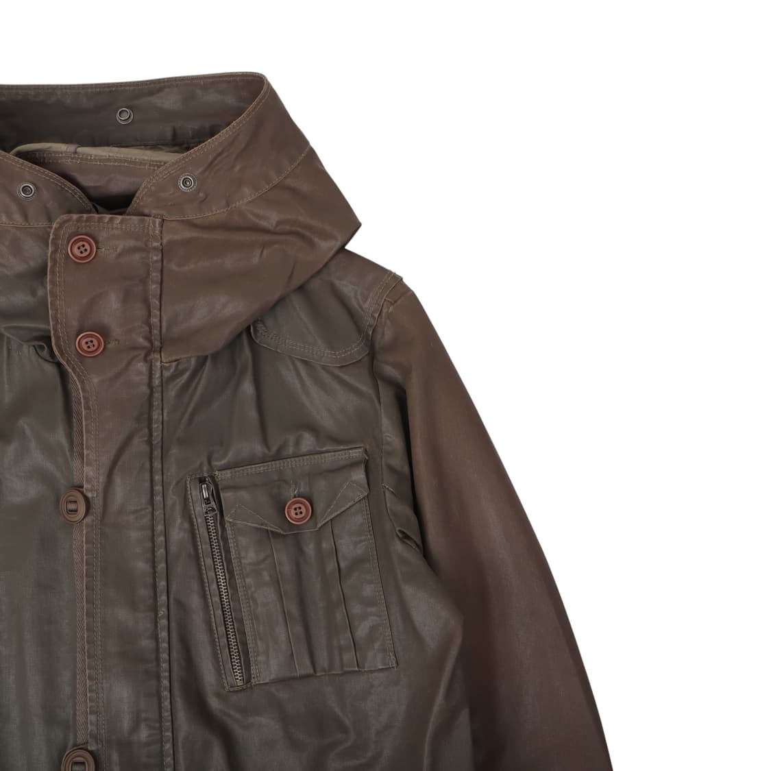 디젤 왁스드 후디 헌팅 필드 자켓 상품이미지3