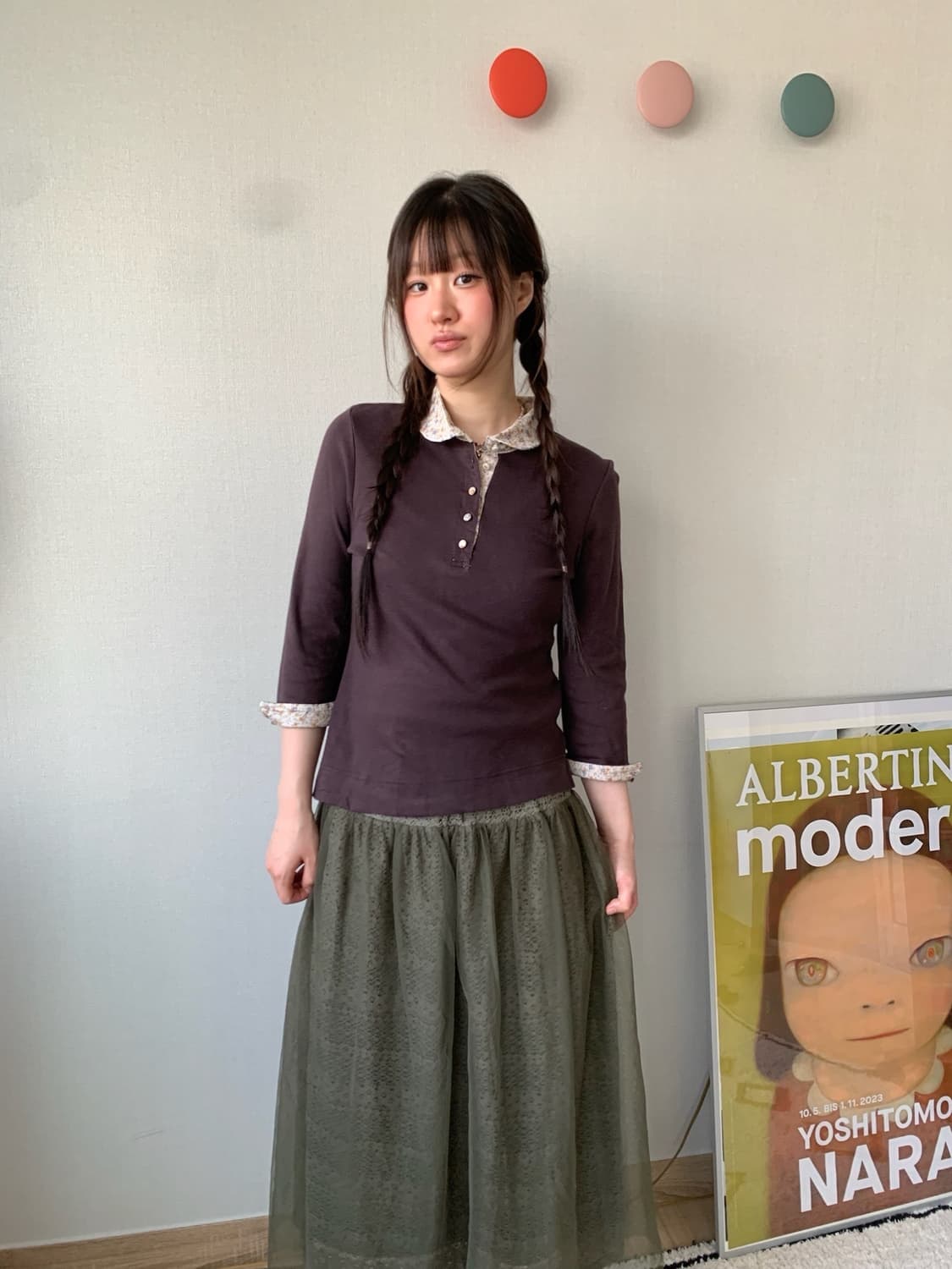 earth music, sha- skirt 상품이미지3