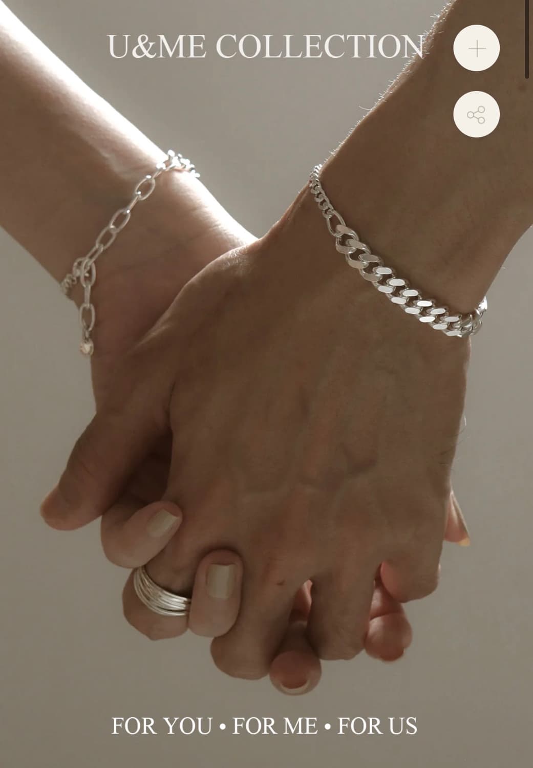 A KIND OOOF 925 실버 체인 팔찌 상품이미지3