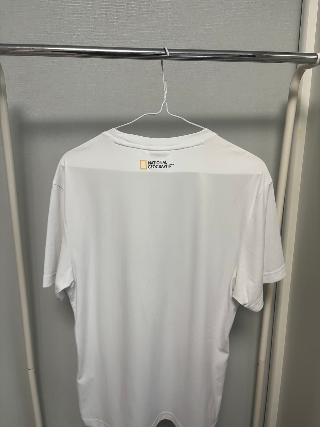 네셔널지오그래픽 기능성 반팔 화이트 L 상품이미지2
