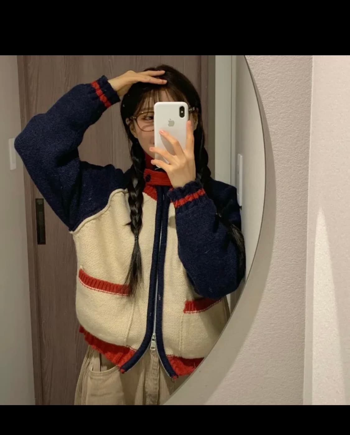 빈치지 니트 상품이미지1