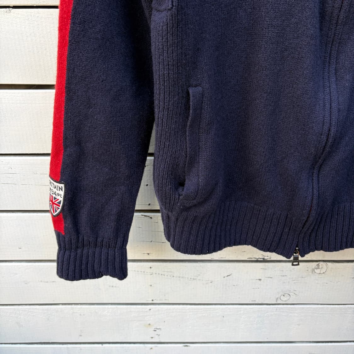 Polo 폴로 빅포니 울 니트 집업 상품이미지6