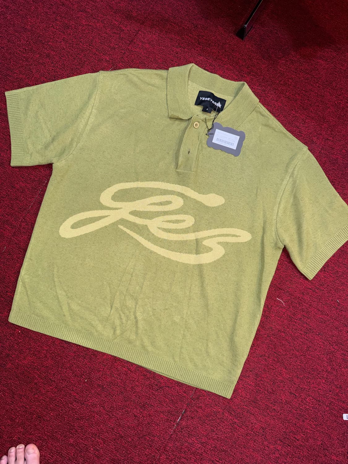 예스아이씨 니트 반팔 새상품 상품이미지2