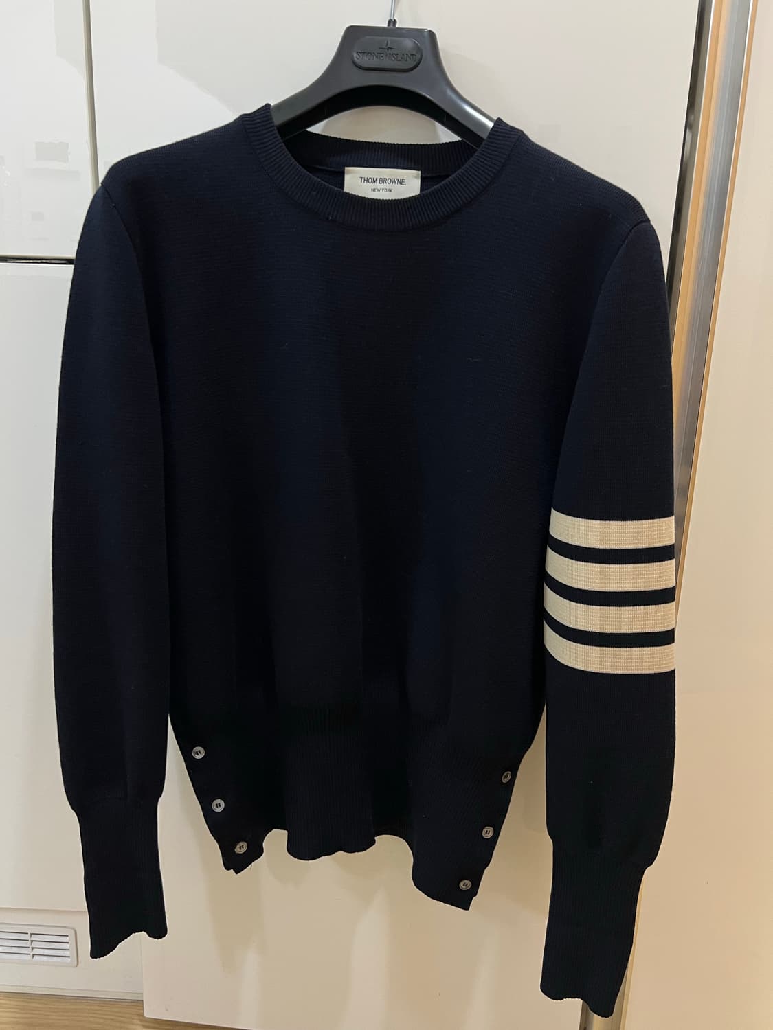 톰브라운 밀라노스티치 울 니트 4사이즈 (새상품급) 상품이미지1