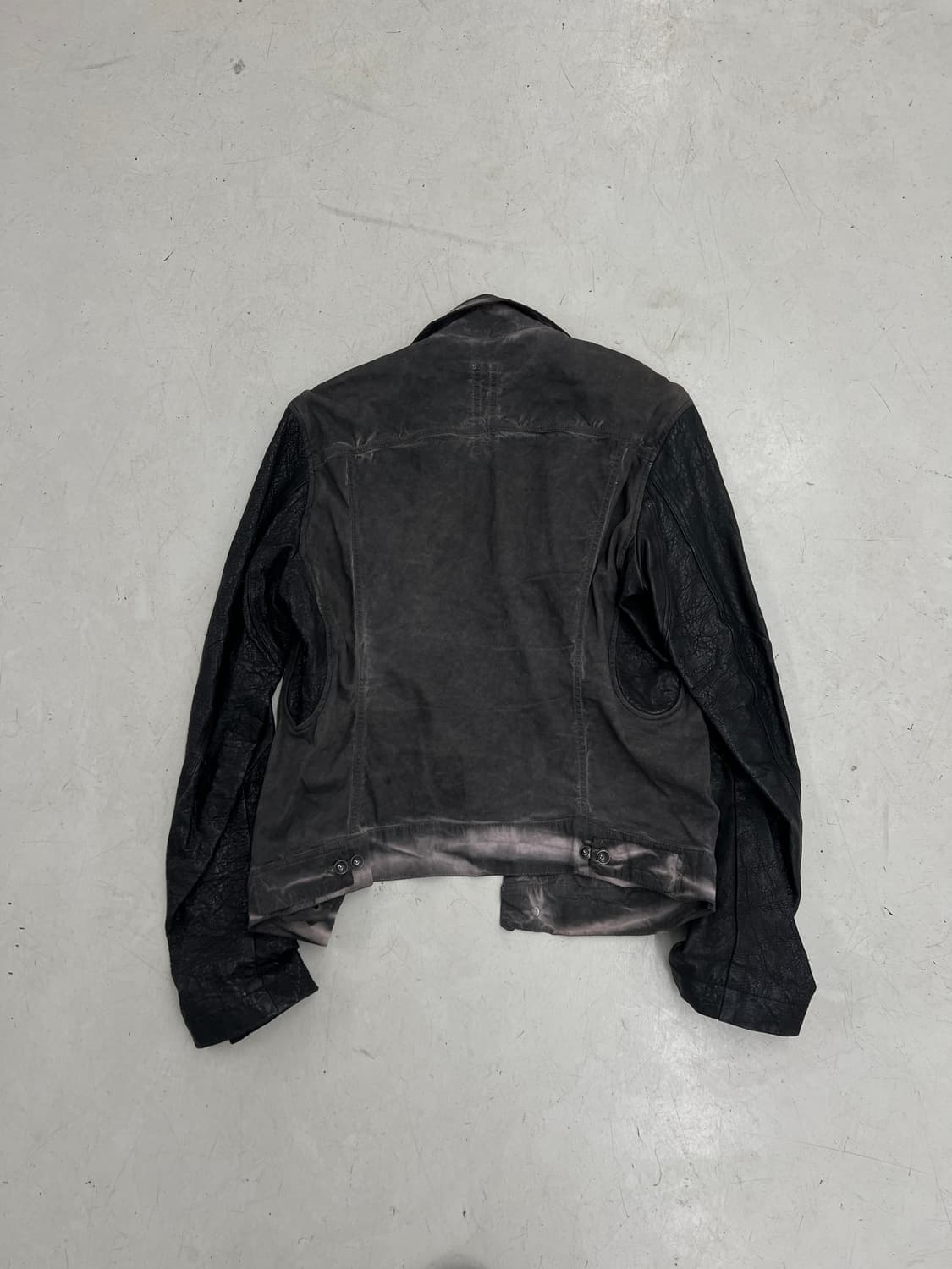 릭오웬스 2010s 하이브리드 레더자켓 상품이미지10