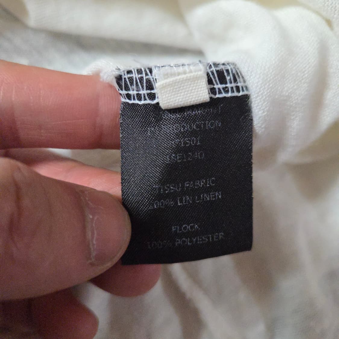 이자벨마랑 콜디 로고 린넨 반팔 티셔츠 남성 L 상품이미지8