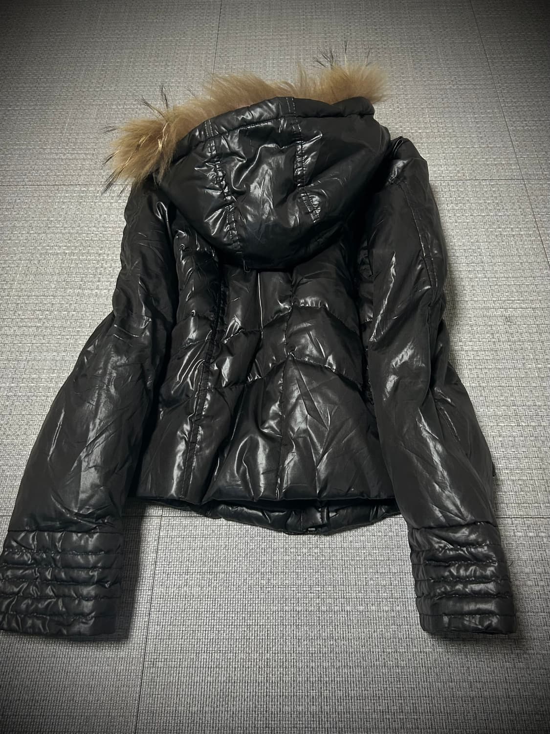 *JPN* y2k 00s archive 락시크 퍼 패딩자켓 상품이미지3