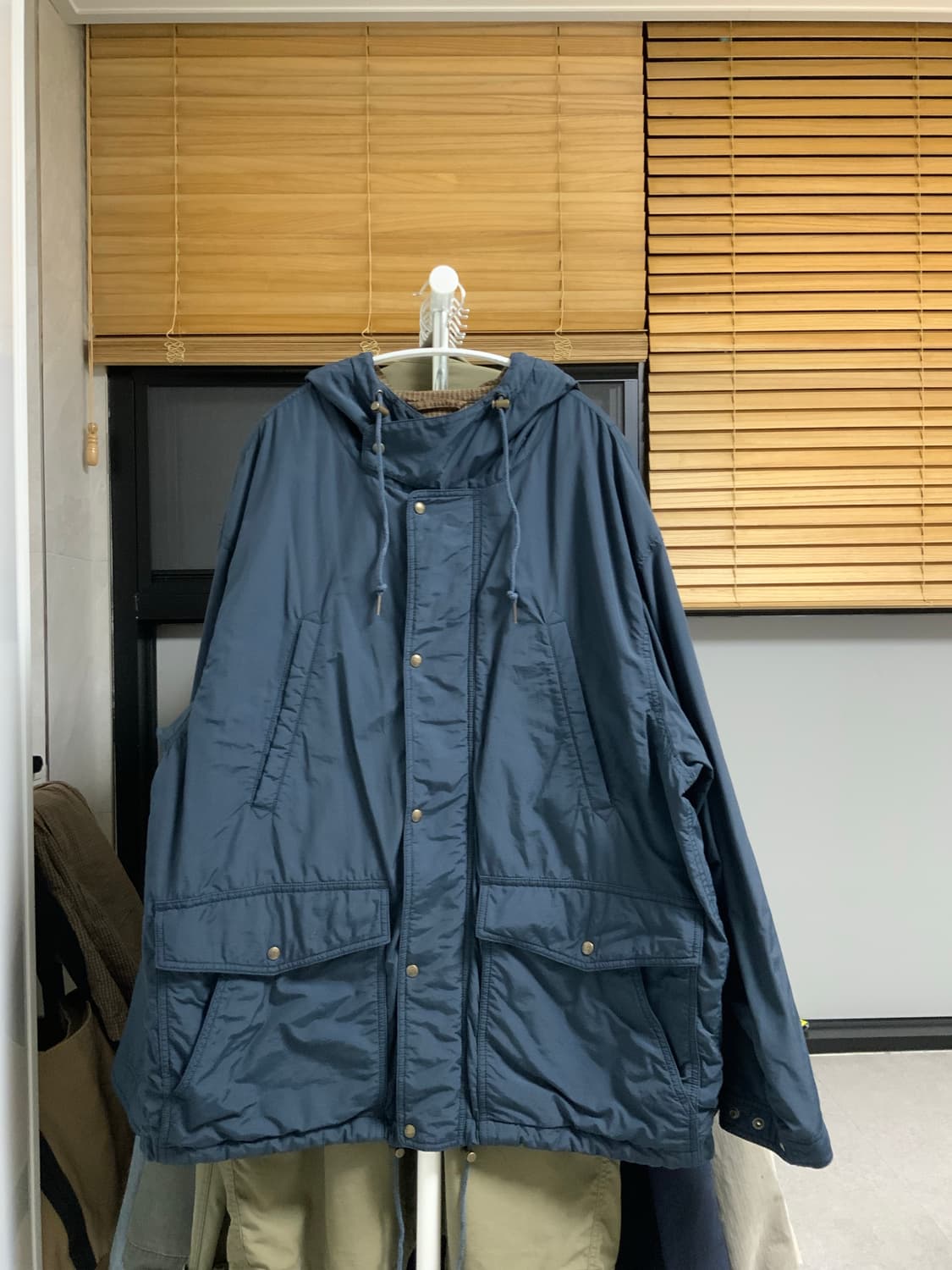 카키스 우즈맨파카 네이비 (라지) 상품이미지1