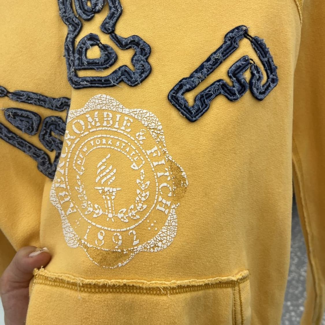 아베크롬비 Y2K 빈티지 약기모 후드티 85 C06000 상품이미지6