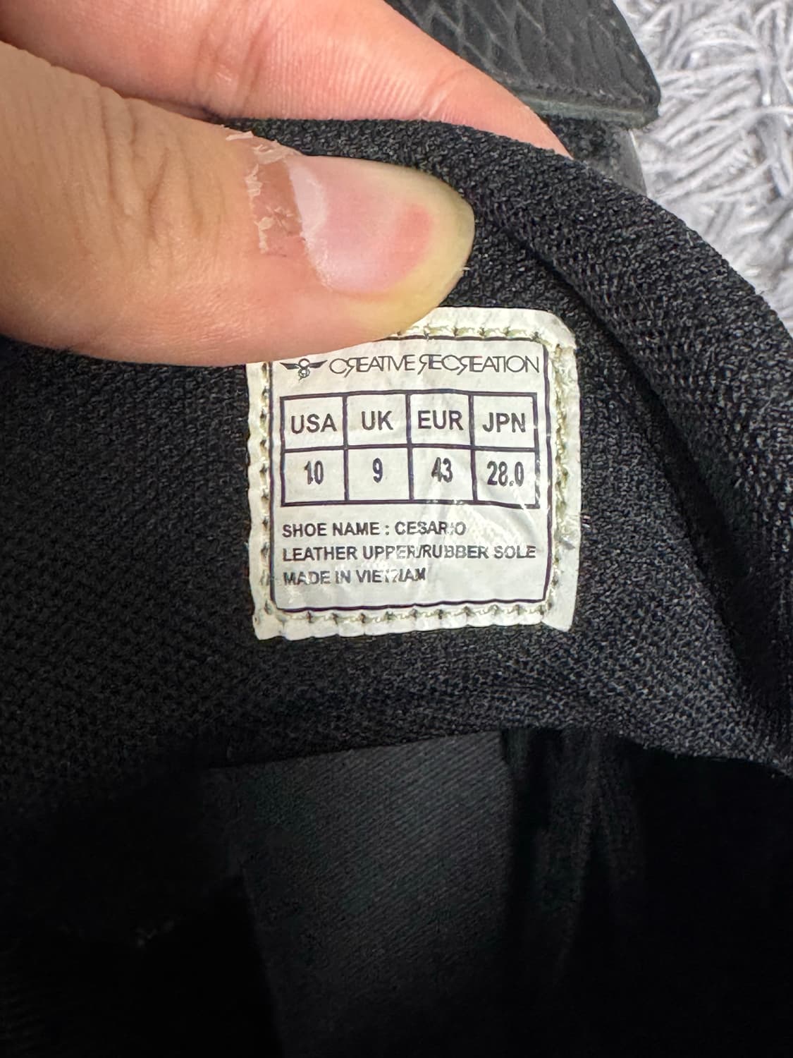 Creative Recreation 하이탑 - 빅뱅착용 상품이미지5