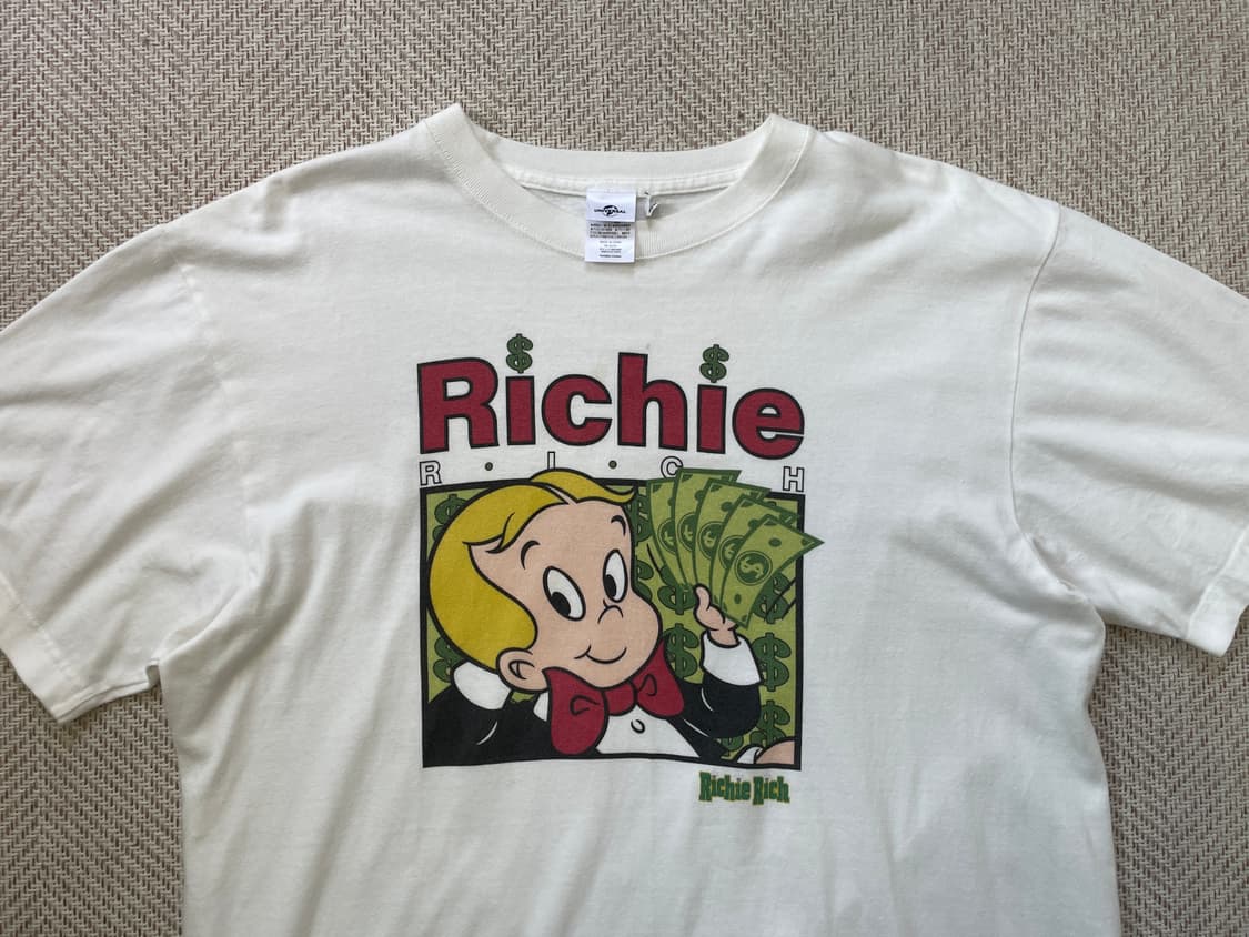 빈티지 코믹스 richie 리치리치 반팔티셔츠 상품이미지4