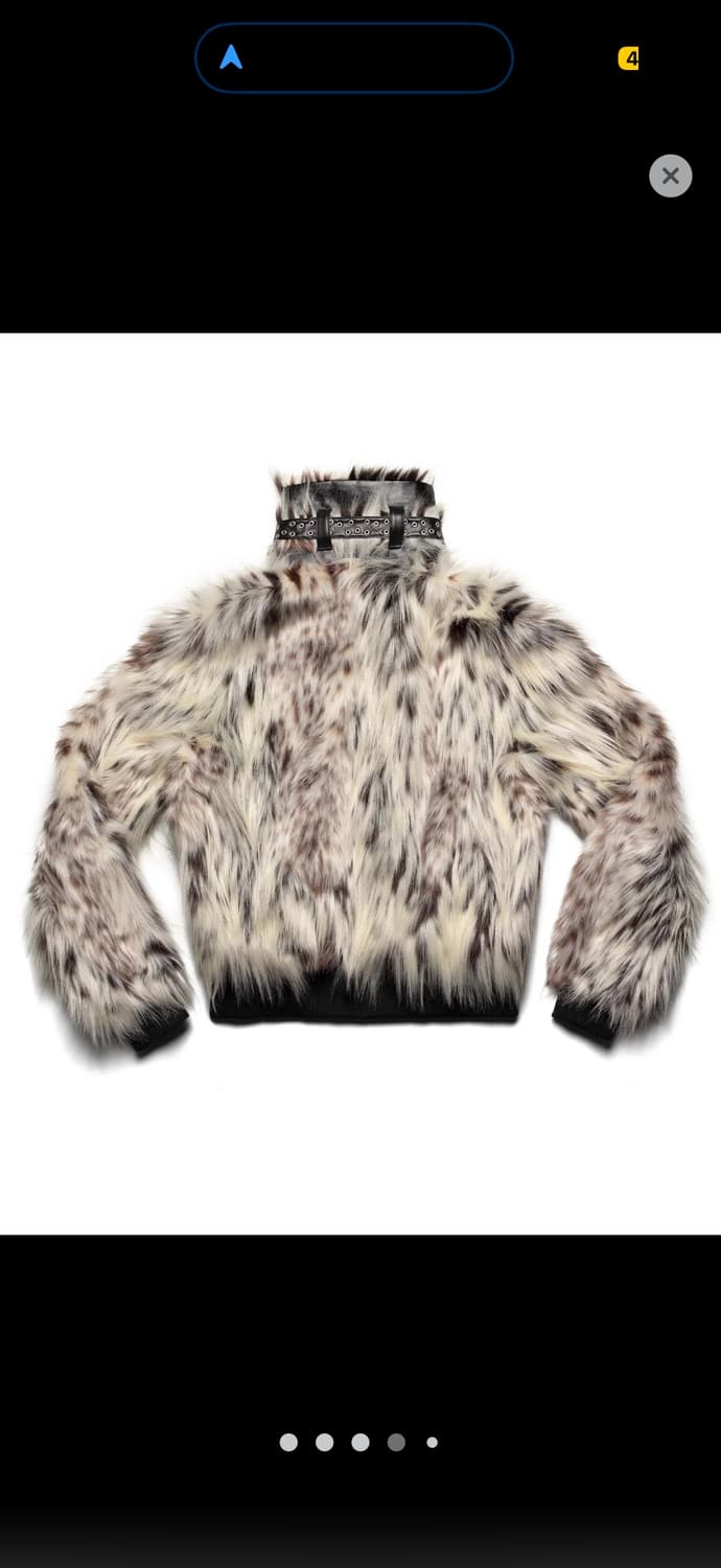Racer worldwide snow lynw fur bomber 퍼자켓 상품이미지3