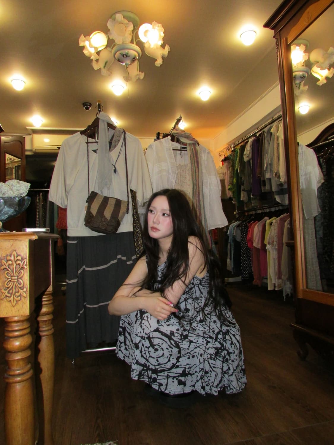 jpn vintage patten onepiece 상품이미지2