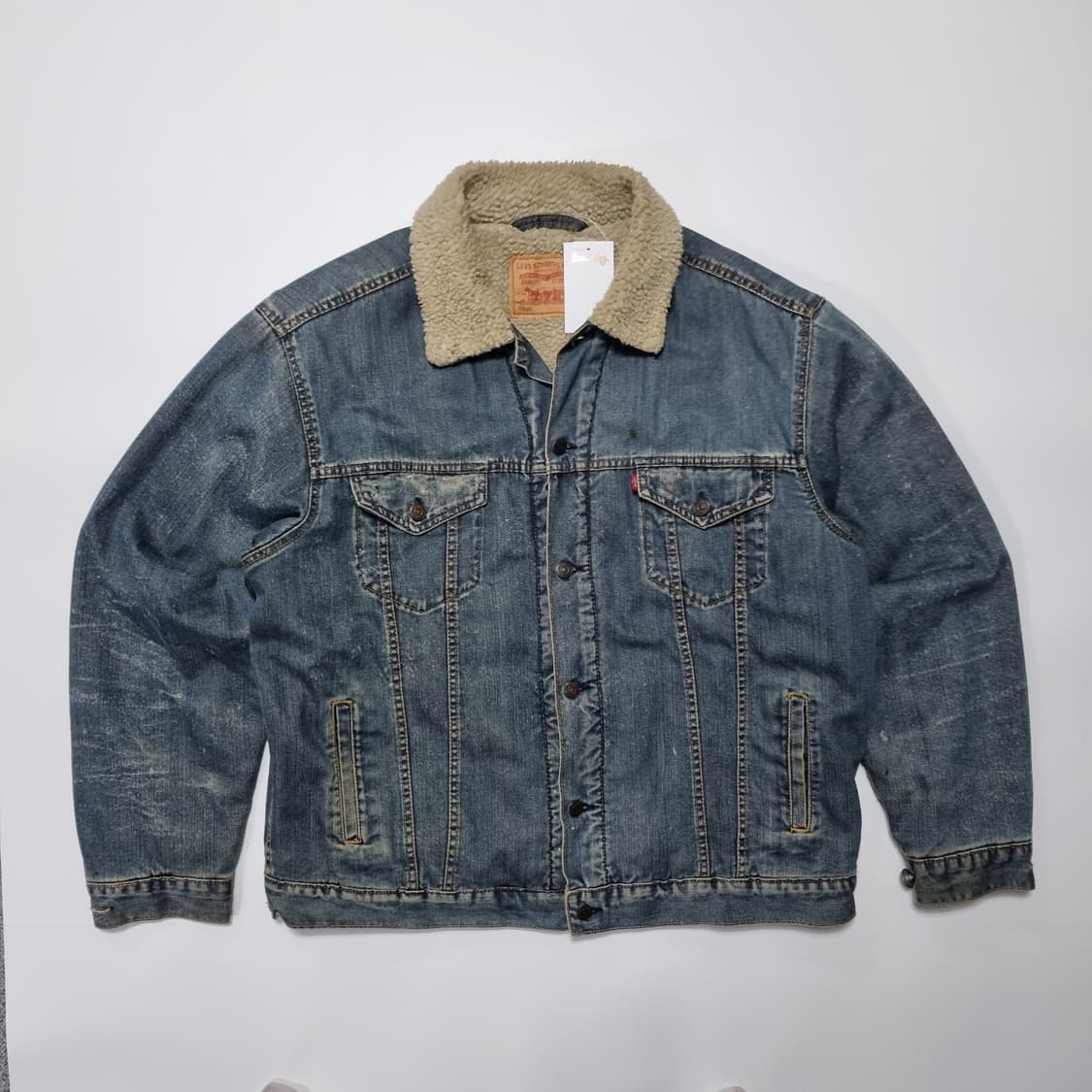리바이스 빅사이즈 쉐르파 트러커 자켓 상품이미지1