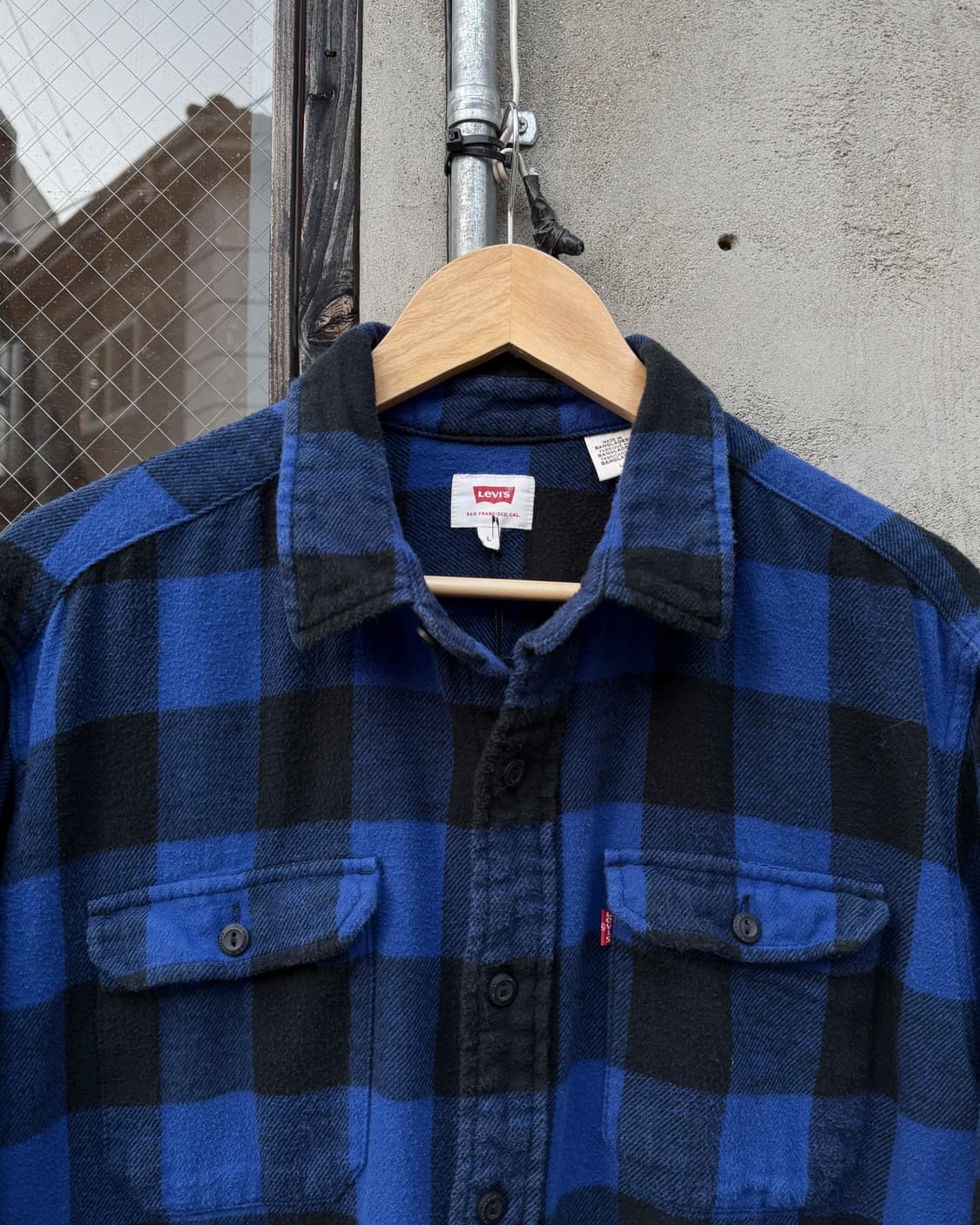 Levis flannel check shirt 상품이미지3