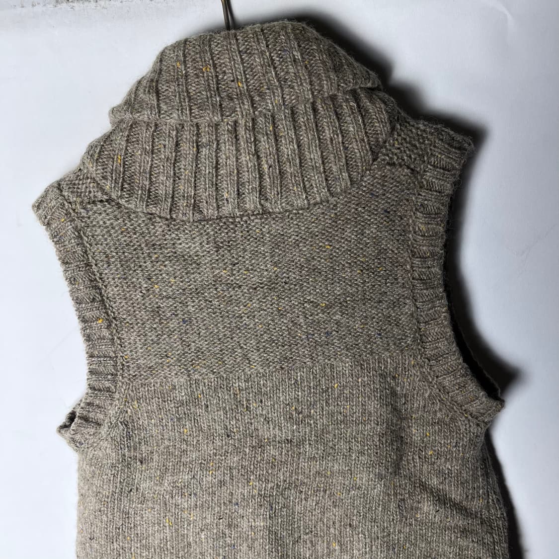[JPN] 빈티지 브레드버튼 숄카라 니트 베스트 상품이미지2