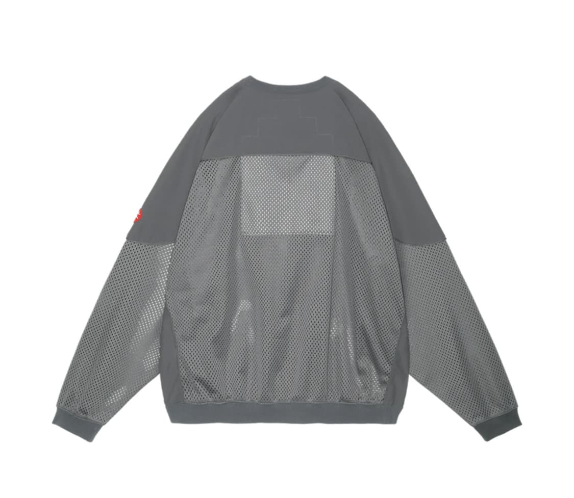 카브엠트 메쉬 크루넥 그레이 L 상품이미지2