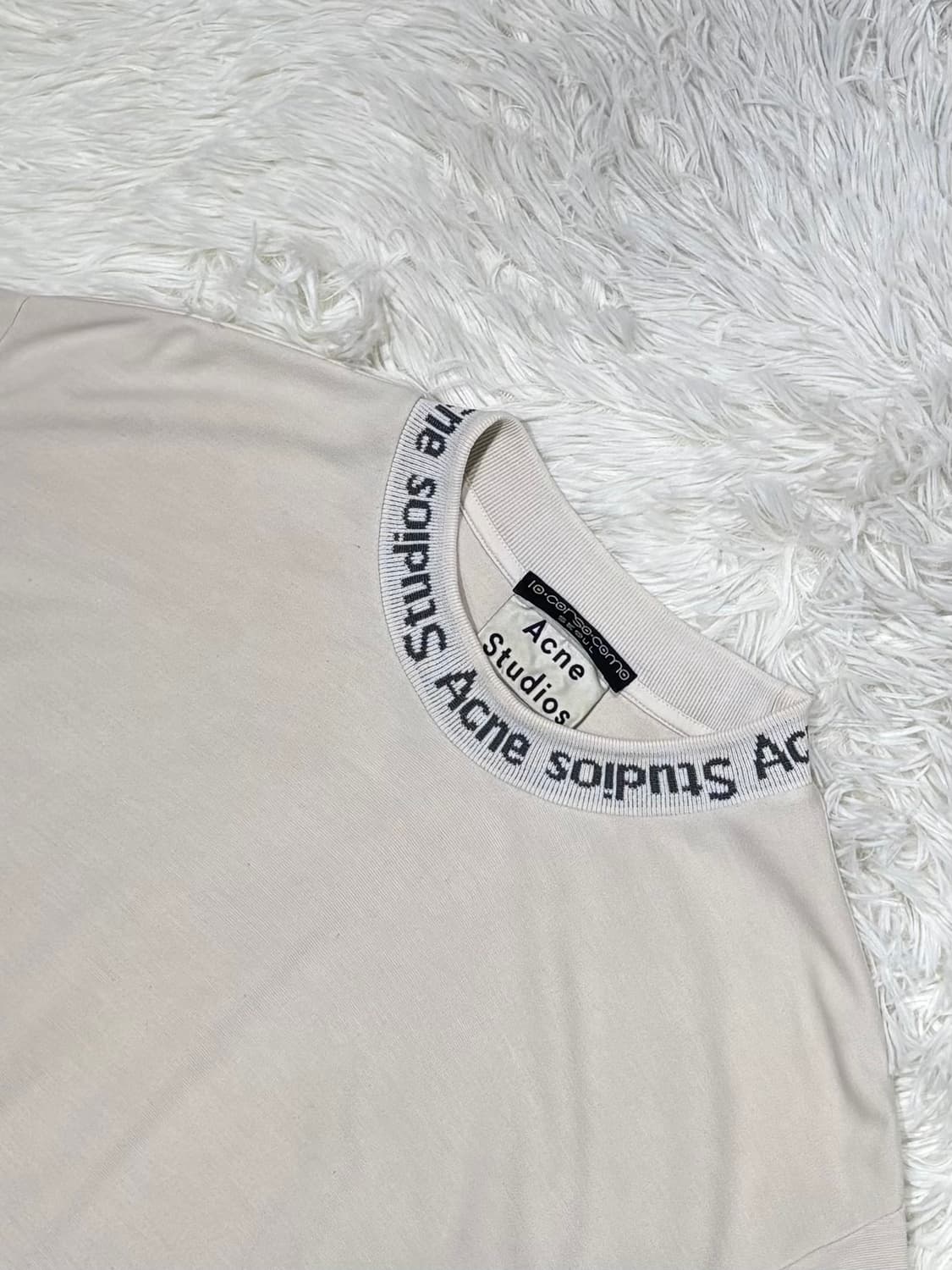 아크네스튜디오 꼬르소꼬모 넥로고 반팔 상품이미지4