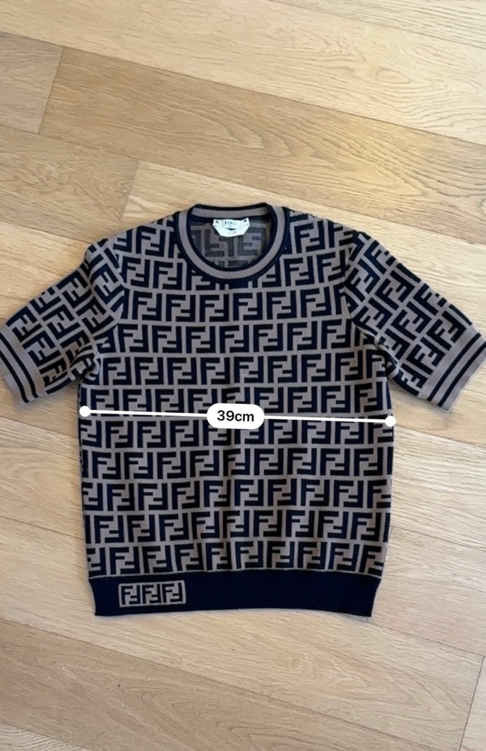 팬디 FF 모노그램 니트 36  상품이미지5