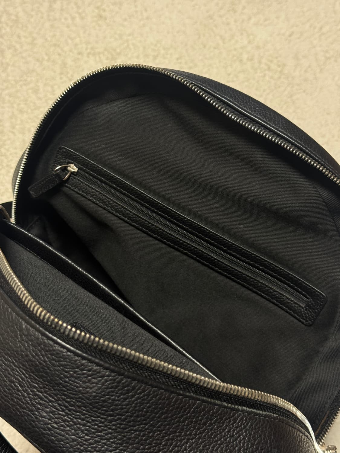 몽블랑 레더 백팩 상품이미지5