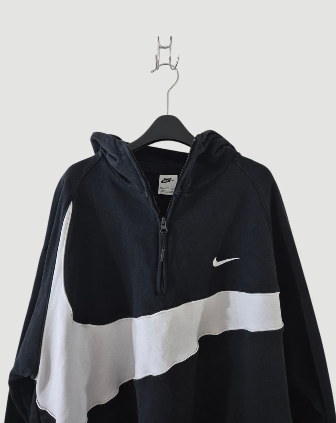 [110]나이키 빈티지 스우시 하프집업 후드티 Men 상품이미지2
