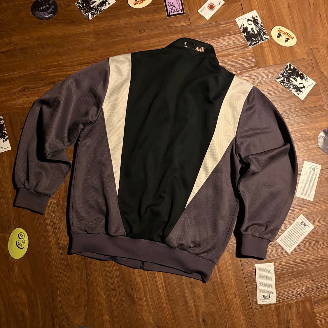 90s kolon activ running zip up jersey 상품이미지4