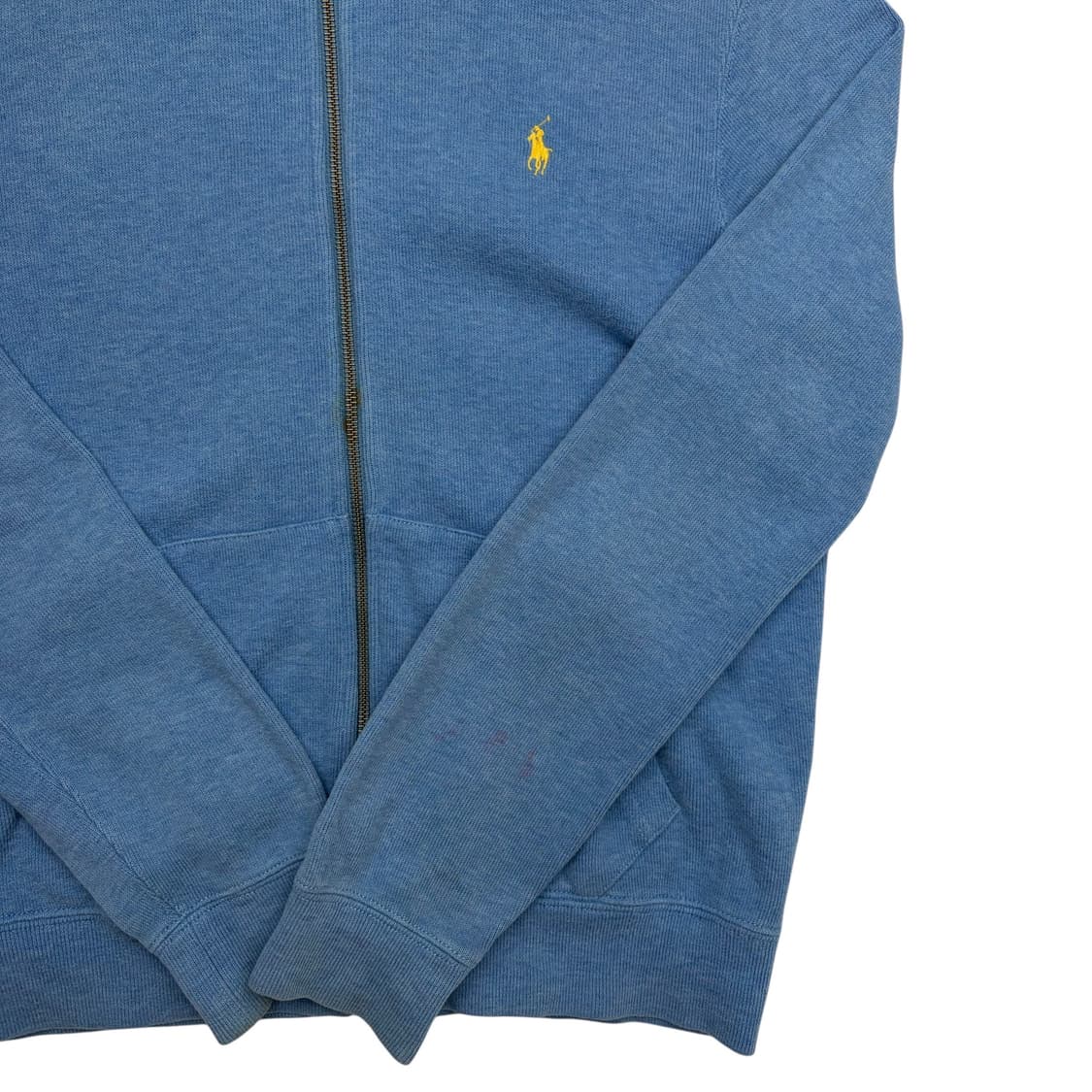폴로 랄프 로렌 블루 니트 후드집업 M 상품이미지3