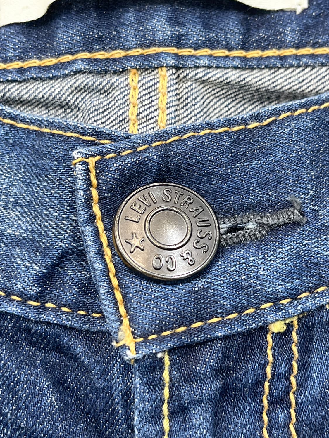 리바이스 워싱 부츠컷 데님 진스 상품이미지5