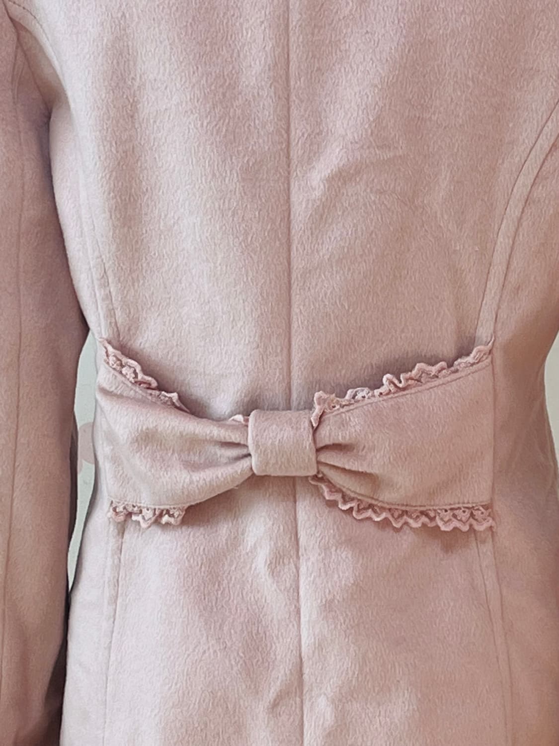 일본 빈티지 히메갸루 코트 갸루 리본 상품이미지2