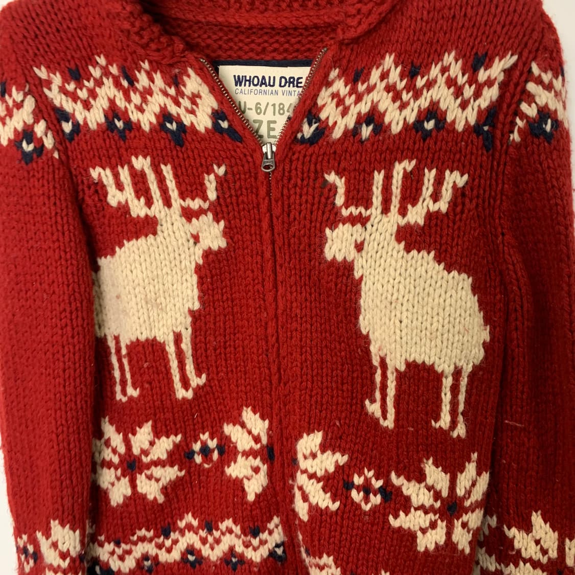 후아유 노르딕 코위찬 니트 집업 상품이미지4