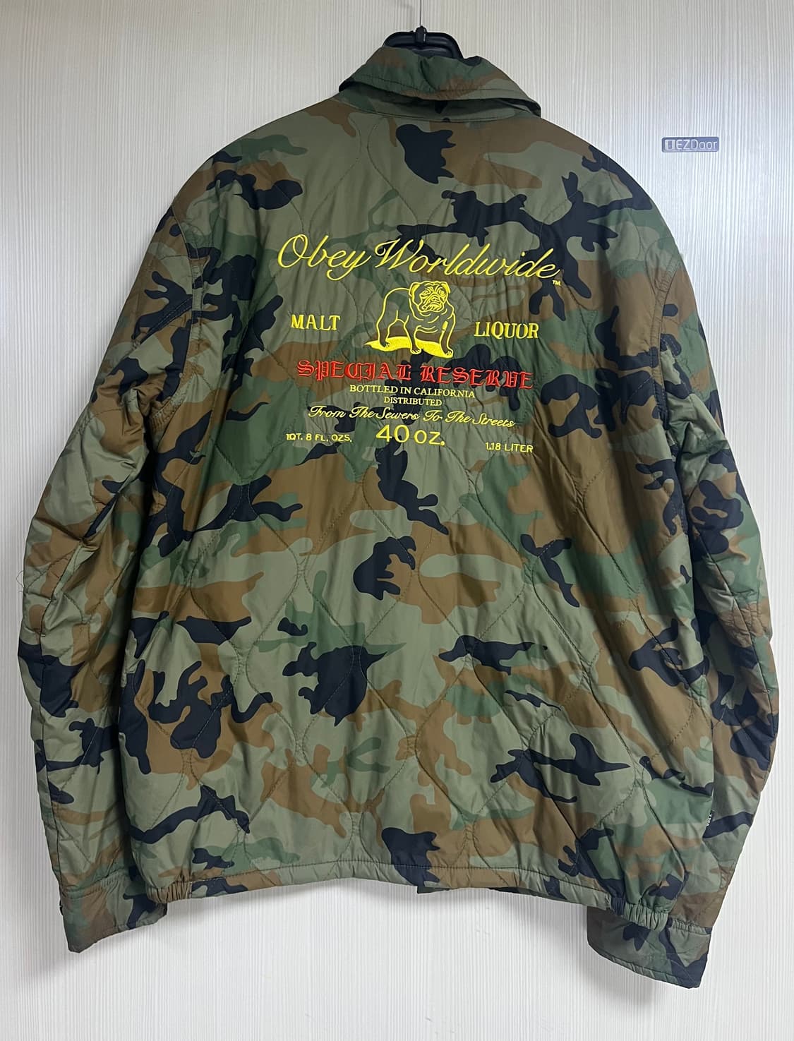 오베이 카모 퀄팅 자켓 S 상품이미지2