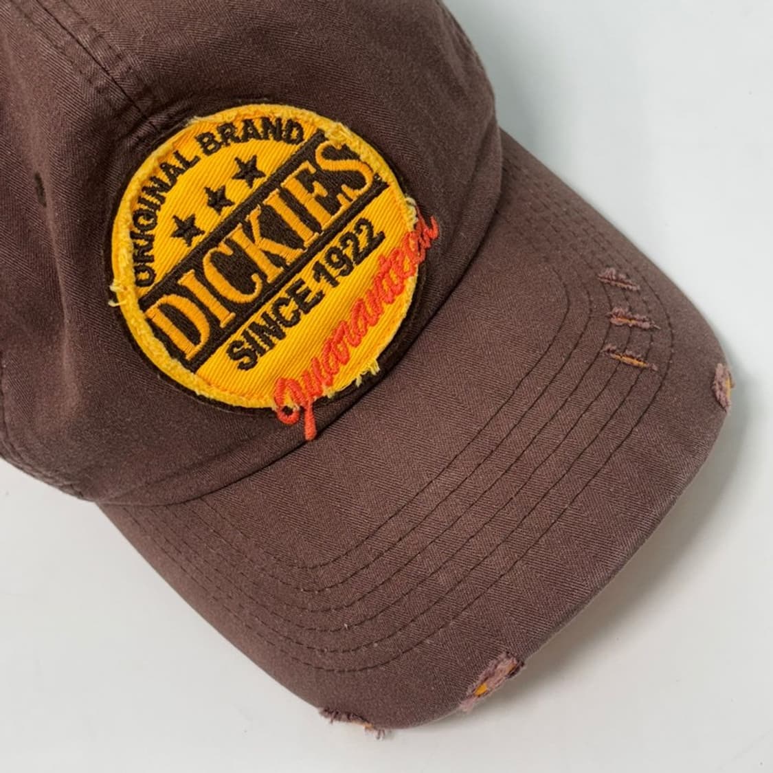 DICKIES y2k 패치 볼캡 브라운 상품이미지4