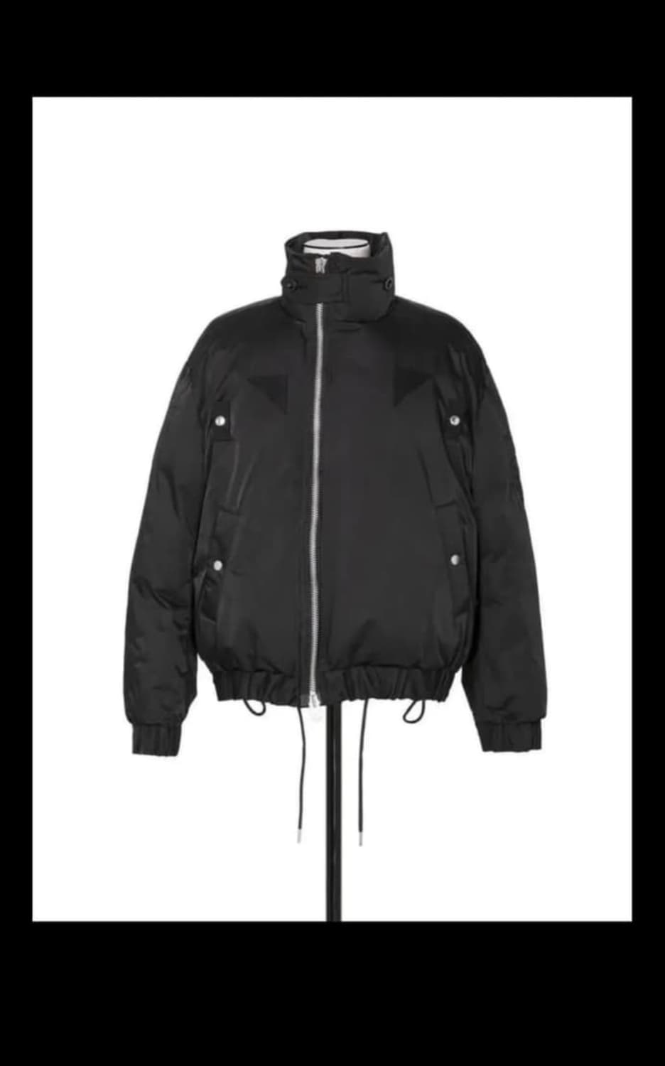 Sacai 패디드 블루종 블랙 1사이즈 상품이미지1