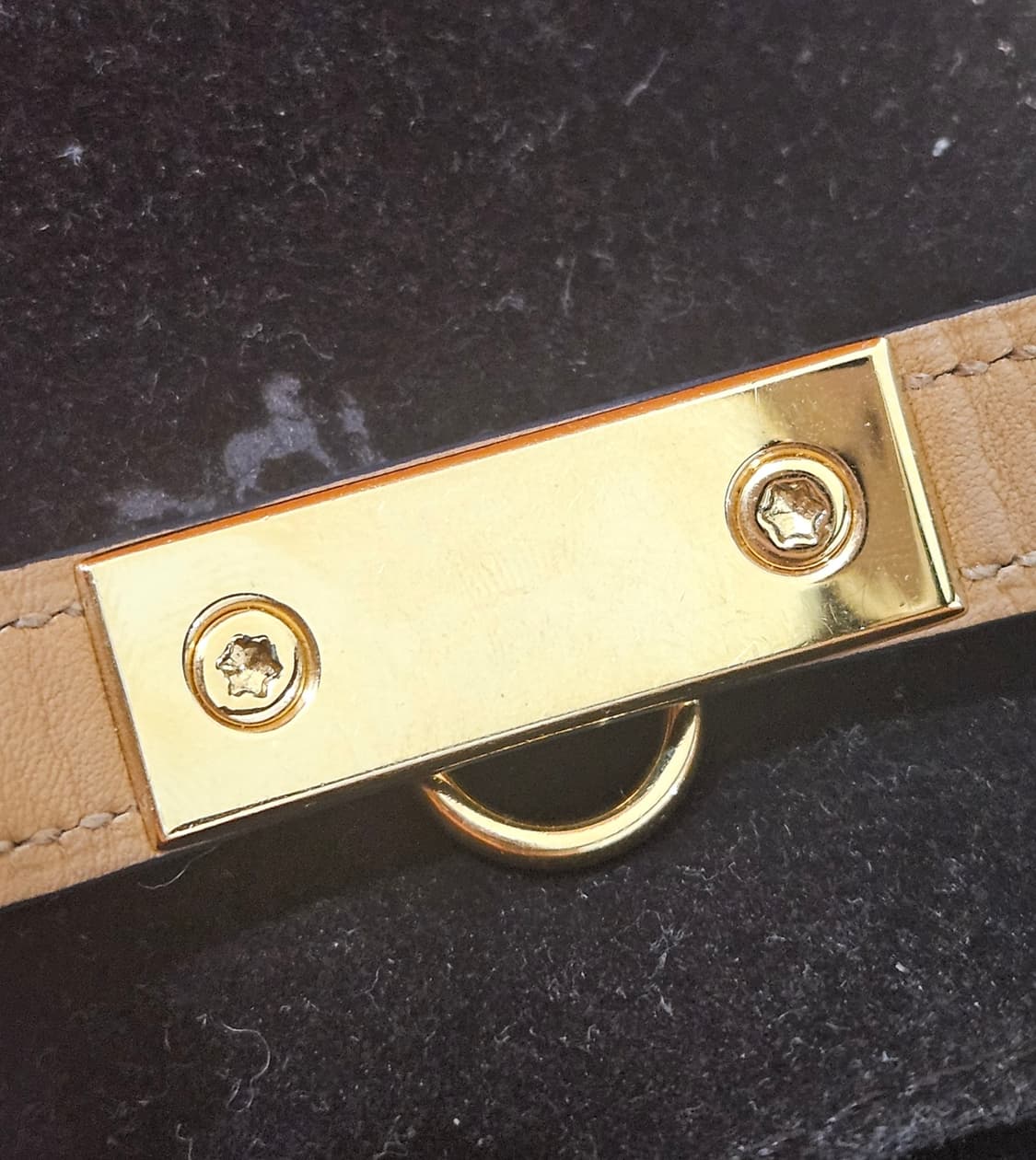 [신품급]에르메스 리베일 더블투어 금장 블랙 팔찌 (M) [정품/풀세트] 상품이미지5