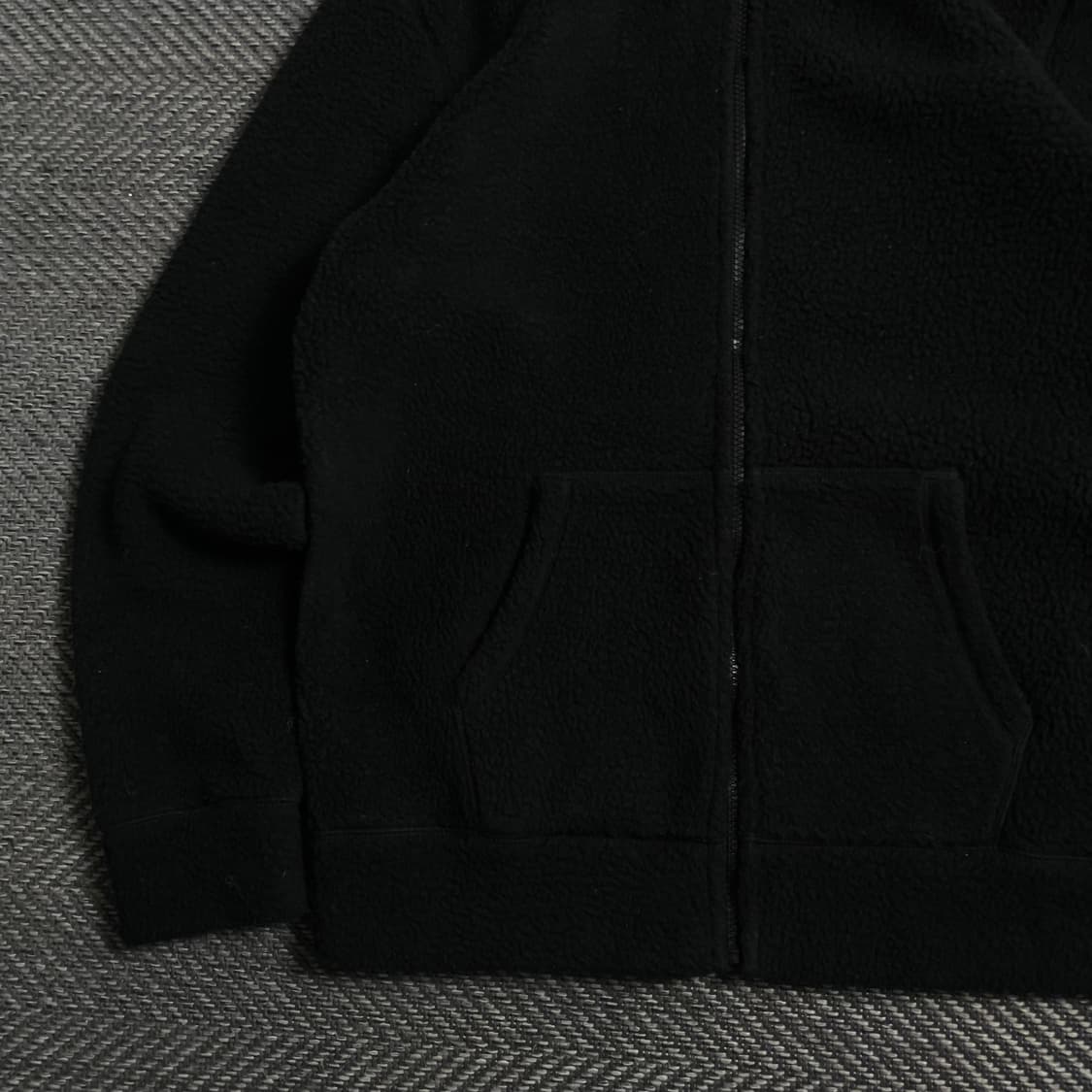 GAP 미니멀 블랙 플리스 집업 자켓y 4018 상품이미지4