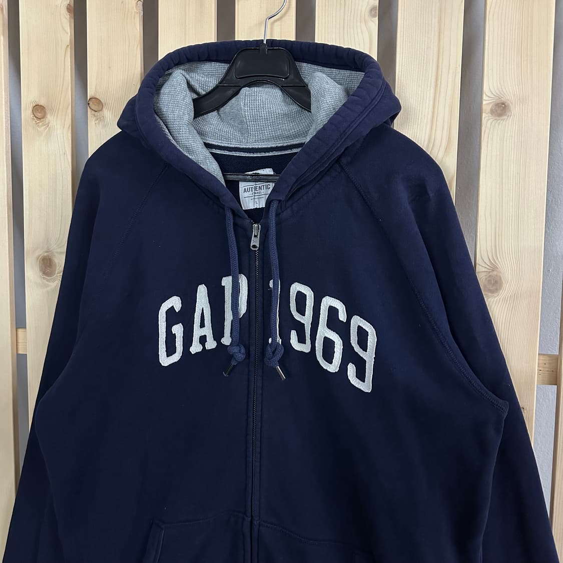 (L) GAP 갭 네이비 후드집업 상품이미지4