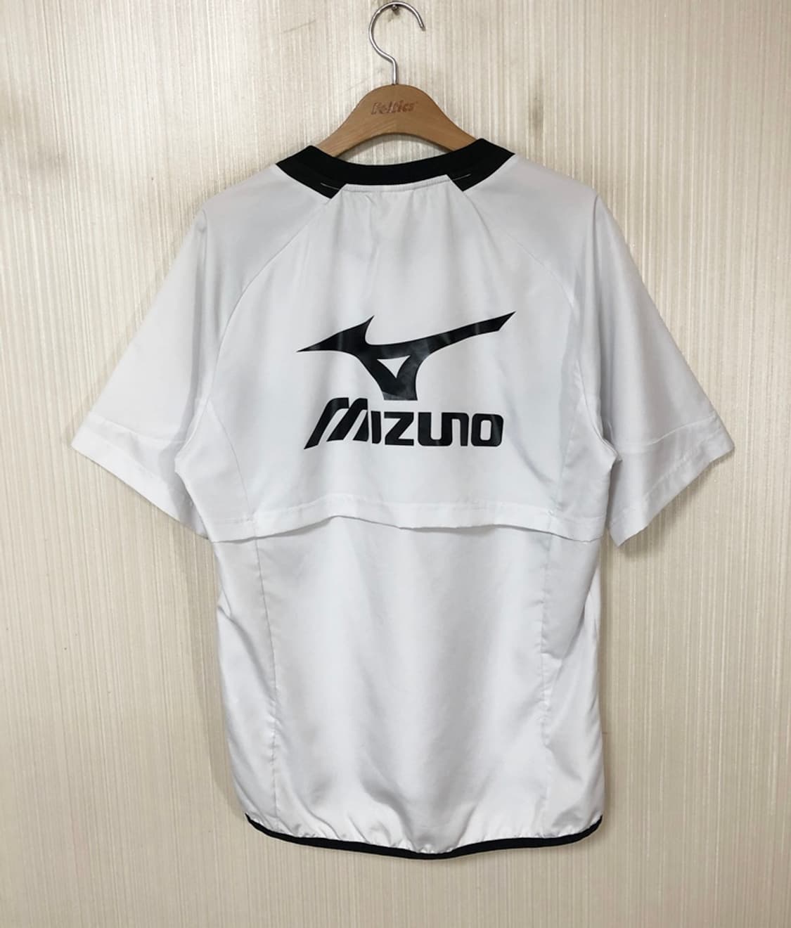 미즈노(MIZUNO) 빅로고 반팔풀오버/우븐피스테/윈드셔츠 L 상품이미지8