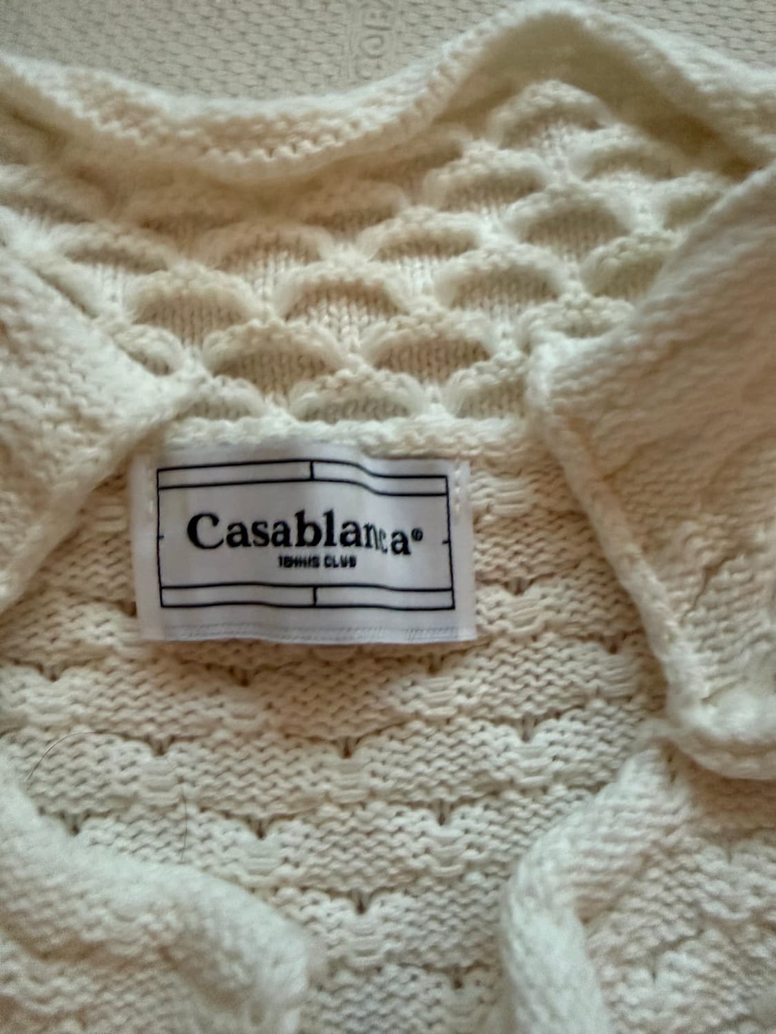 카사블랑카 니트 셋업 상품이미지4